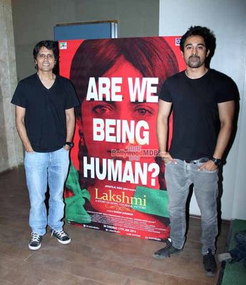 Starcast of film LAKSHMI at special screening of the film