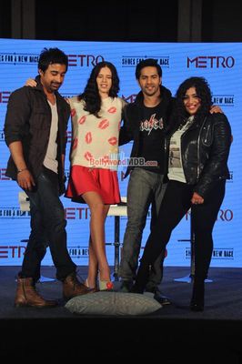 Bolly Celebs at the launch of Metro shoes campaign \'Shoes for a New Race\'
