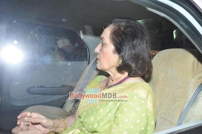 Bollywood stars at 91st birthday of Dilip Kumar