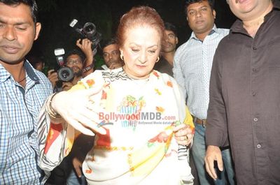 Bollywood stars at 91st birthday of Dilip Kumar