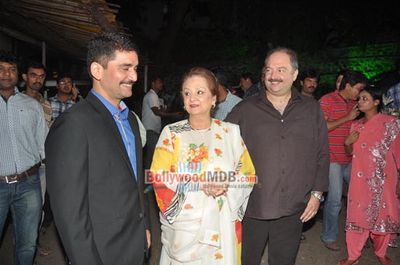Bollywood stars at 91st birthday of Dilip Kumar