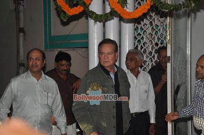 Bollywood stars at 91st birthday of Dilip Kumar