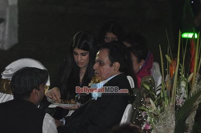Bollywood stars at 91st birthday of Dilip Kumar