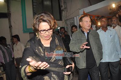 Bollywood stars at 91st birthday of Dilip Kumar
