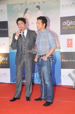 Sachin Tendulkar launches film 'HEARTLESS' music