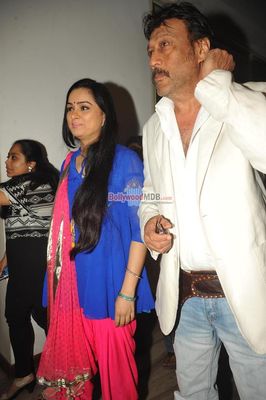 Jackie Shroff and Padmini Kolhapure at the 'Star Dance and Fitness Academy' event for NGO kids