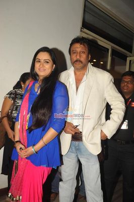Jackie Shroff and Padmini Kolhapure at the 'Star Dance and Fitness Academy' event for NGO kids