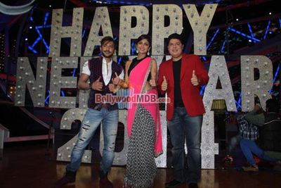 New Year's Eve Celebrations on 'Nach Baliye 6' sets