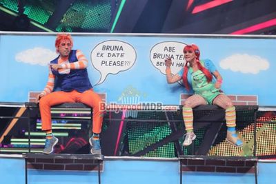New Year's Eve Celebrations on 'Nach Baliye 6' sets
