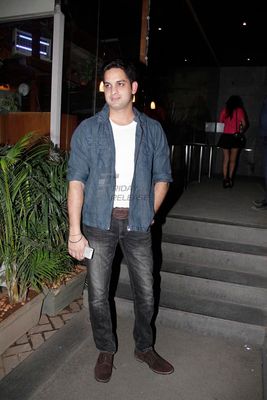 Bollywood celebrities attend the first production launch of Karanvir Bohra and Teejay Sidhu.