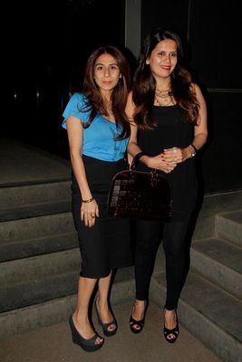 Bollywood celebrities attend the first production launch of Karanvir Bohra and Teejay Sidhu.