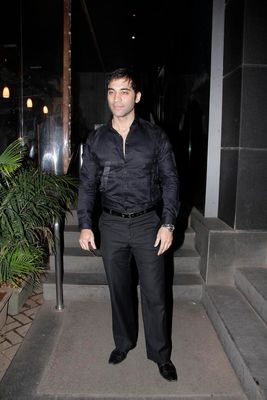 Bollywood celebrities attend the first production launch of Karanvir Bohra and Teejay Sidhu.
