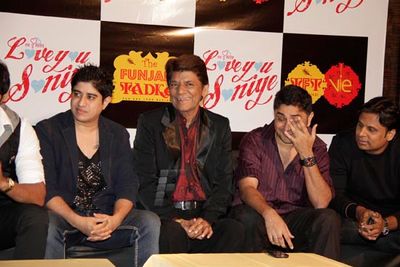 Bollywood celebrities attend the first production launch of Karanvir Bohra and Teejay Sidhu.