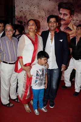 Bollywood celebrities attend the premiere of the film Zila Ghaziabad.