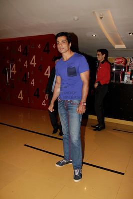 Bollywood celebrities attend the premiere of the film Zila Ghaziabad.