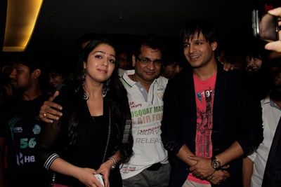 Bollywood celebrities attend the premiere of the film Zila Ghaziabad.