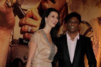 Bollywood celebrities attend the premiere of the film Zila Ghaziabad.