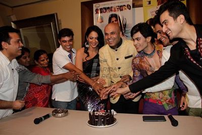 Bollywood Celebrity attended the success celebration of her last movie  'Janleva 555' and the first look launch of her new film 'Tum ho Yaara'.