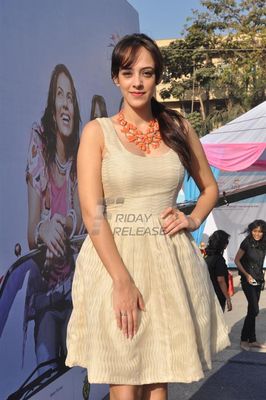Bollywood personalities attend the flag off of the 5th Edition of the LAVASA WOMEN'S DRIVE at the Kamala Mills Compound
