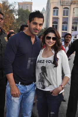 Bollywood personalities attend the flag off of the 5th Edition of the LAVASA WOMEN\'S DRIVE at the Kamala Mills Compound