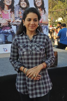 Bollywood personalities attend the flag off of the 5th Edition of the LAVASA WOMEN'S DRIVE at the Kamala Mills Compound