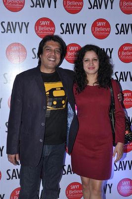 Famous Hindi cinema personalities were seen at Savvy Magazine Celebrations event at the F Bar