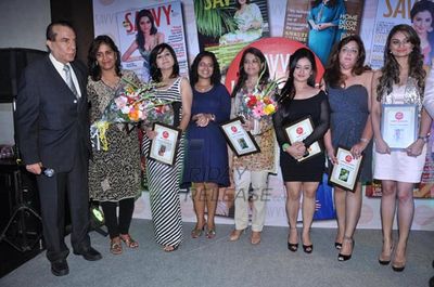 Famous Hindi cinema personalities were seen at Savvy Magazine Celebrations event at the F Bar