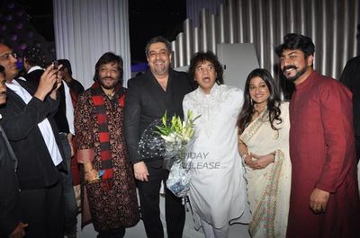 Bollywood Celebs at Singers Roopkumar & Sonali Rathod's daughter Reewa's first live concert at the Amphitheater
