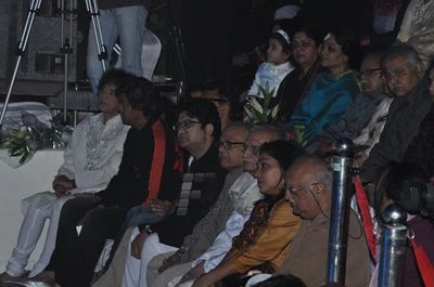 Bollywood Celebs at Singers Roopkumar & Sonali Rathod's daughter Reewa's first live concert at the Amphitheater