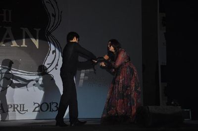 Emraan Hashmi, Konkona Sen Sharma, Kalki Koechlin, Huma Qureshi at film 'EK THI DAAYAN' first look launch at Filmcity