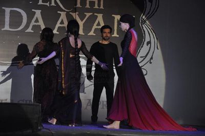 Emraan Hashmi, Konkona Sen Sharma, Kalki Koechlin, Huma Qureshi at film 'EK THI DAAYAN' first look launch at Filmcity