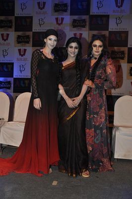 Emraan Hashmi, Konkona Sen Sharma, Kalki Koechlin, Huma Qureshi at film 'EK THI DAAYAN' first look launch at Filmcity