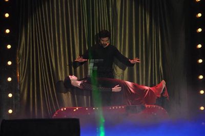 Emraan Hashmi, Konkona Sen Sharma, Kalki Koechlin, Huma Qureshi at film 'EK THI DAAYAN' first look launch at Filmcity