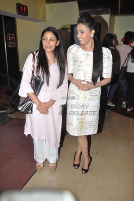 Farooque Shaikh, Deepti Naval, Swara Bhaskar at film 'LISTEN AMAYA' first look launch at PVR Cinemas