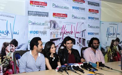 Film Akaash Vani music launch at Essel World New Year Celebrations