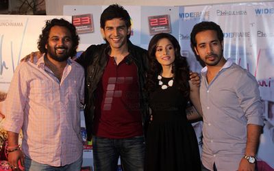 Film Akaash Vani music launch at Essel World New Year Celebrations