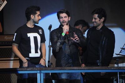 Neil Nitin Mukesh, South Super Star Vikram, Isha Sharvani, Monica Dogra at film 'DAVID' music launch and live in concert at Hard Rock Cafe