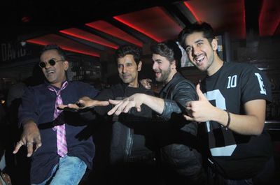 Neil Nitin Mukesh, South Super Star Vikram, Isha Sharvani, Monica Dogra at film 'DAVID' music launch and live in concert at Hard Rock Cafe