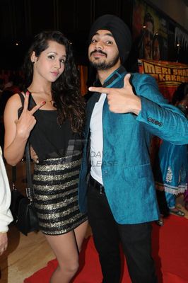 Sunil Shetty at Daler Mehndi\'s son Gurdeep Mehndi\'s film \'MERI SHADI KARAO\' premiere at Cinemax