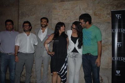 Bolly Celebs snapped at 'LOOTERA' special screening