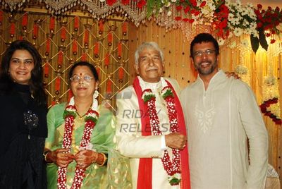Bolly celebs graced the 50th wedding anniversary of veteran actors Ramesh Deo and Seema Deo