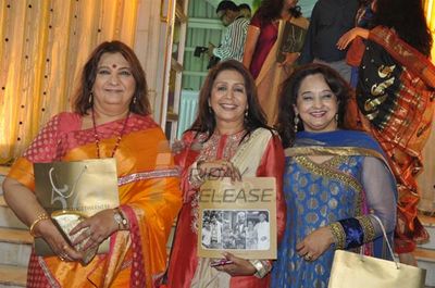 Bolly celebs graced the 50th wedding anniversary of veteran actors Ramesh Deo and Seema Deo