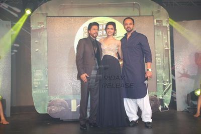 Stars of 'Chennai Express' launched the music of their film