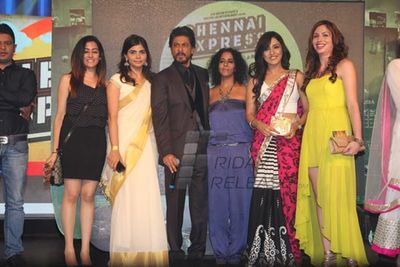 Stars of 'Chennai Express' launched the music of their film