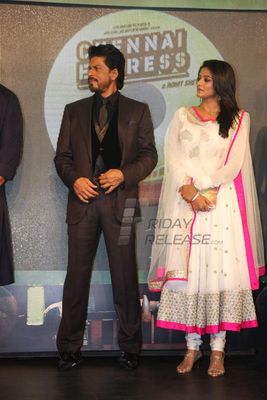Stars of 'Chennai Express' launched the music of their film