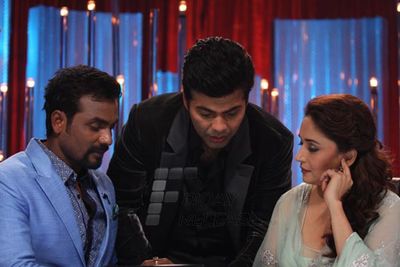 Farhan Akhtar at Jhalak Dikhhla Jaa Season 6 sets promoting film 'BHAAG MILKHA BHAAG'