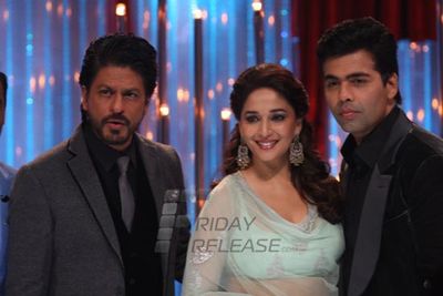 Shah Rukh Khan on Jhalak Dikhhla Jaa Season 6 sets promoting film \'CHENNAI EXPRESS\'