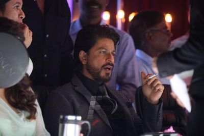 Shah Rukh Khan on Jhalak Dikhhla Jaa Season 6 sets promoting film 'CHENNAI EXPRESS'
