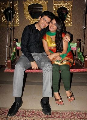 Prateik Babbar & Amyra Dastur promote film 'ISSAQ' on AMITA KA AMIT TV serial sets