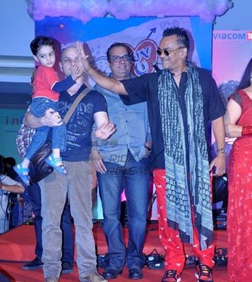 Tanuj Virwani, Neha Hinge & Remo Fernandes at film 'LUV U SONIYO' music launch